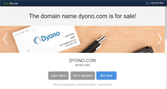 Desktop Screenshot of dyono.com